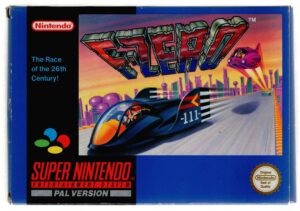 SNES: F-Zero [Cart - SNSP-FZ-EUR - Black Label] (Complete) (Good)