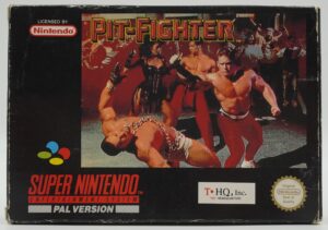 SNES: Pit-Fighter [PA] (Complete) (Good)